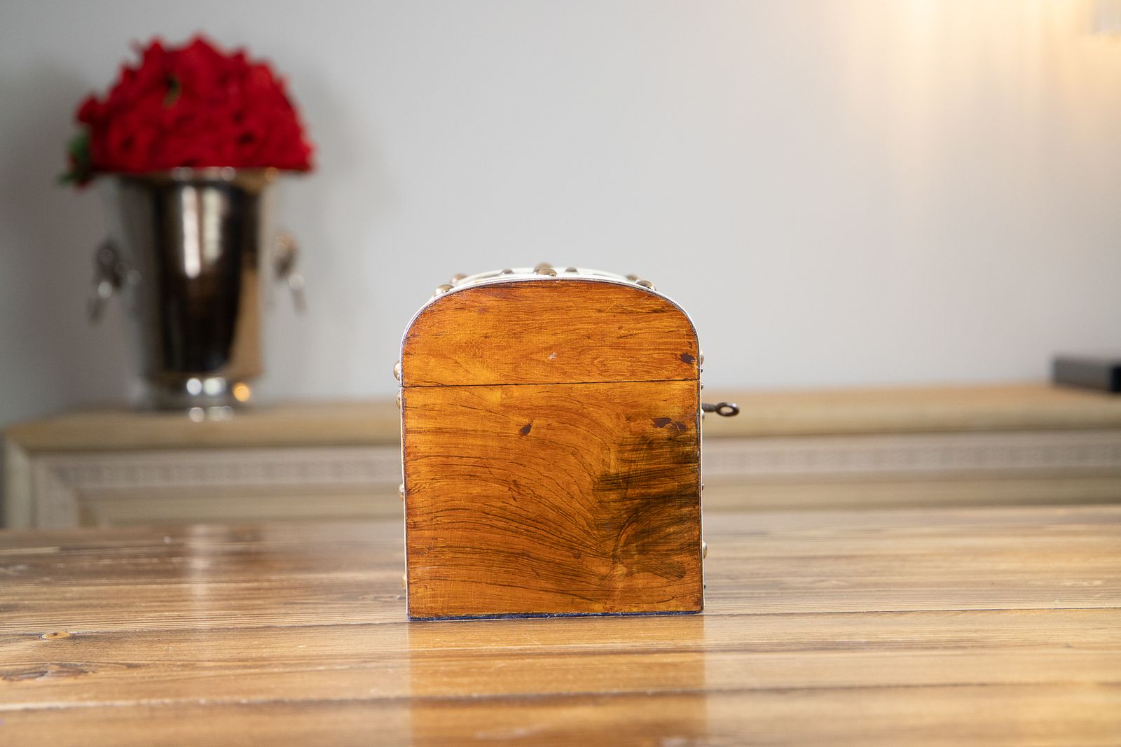 Light Rosewood French Tea Caddy 1890 photo buy