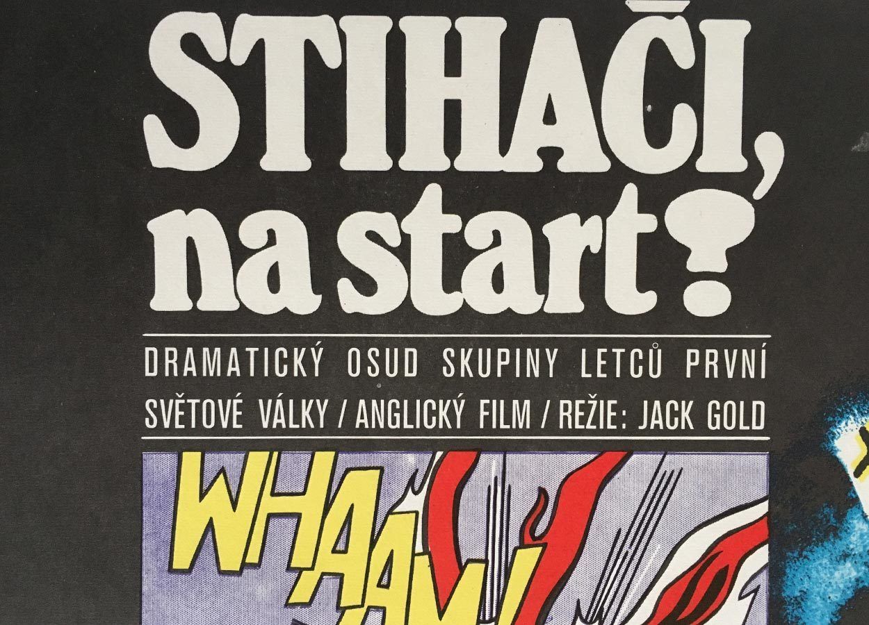Movie Poster, Aces High, Zdeněk Ziegler, 1976 photo furniture