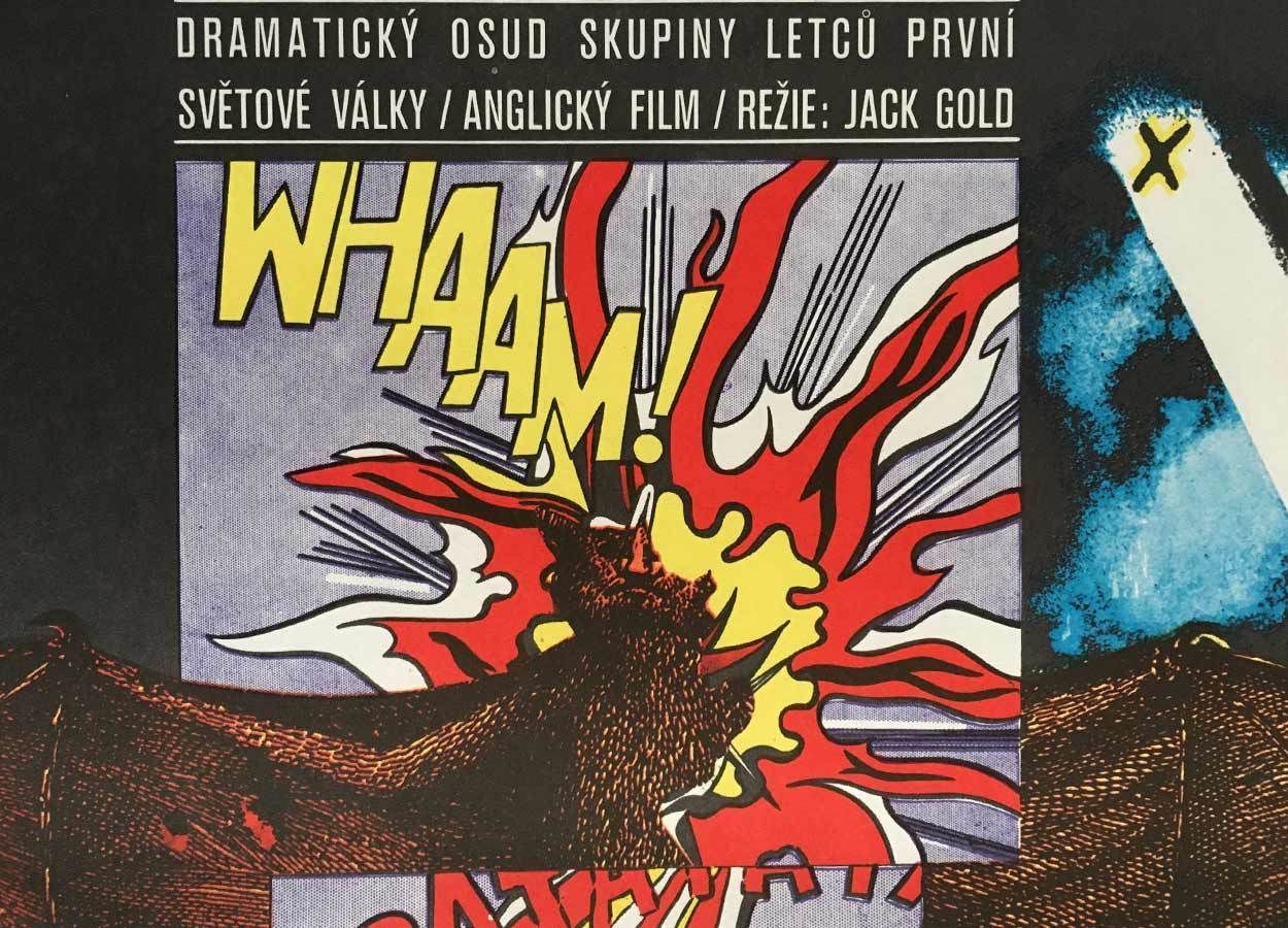 Movie Poster, Aces High, Zdeněk Ziegler, 1976 photo for sale
