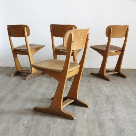 Casala Wood School Chair. Germany 1960   1970 photo Furniture