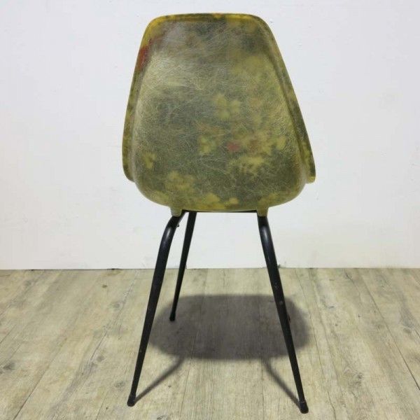 Fiberglass Side Chair By René Jean Caillette. 1950   1959 photo furniture