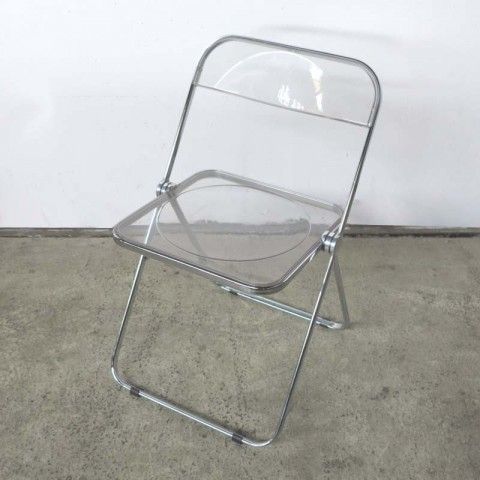 Italian Plia Folding Chair By Giancarlo Piretti For Castelli. 1970   1975 photo for sale