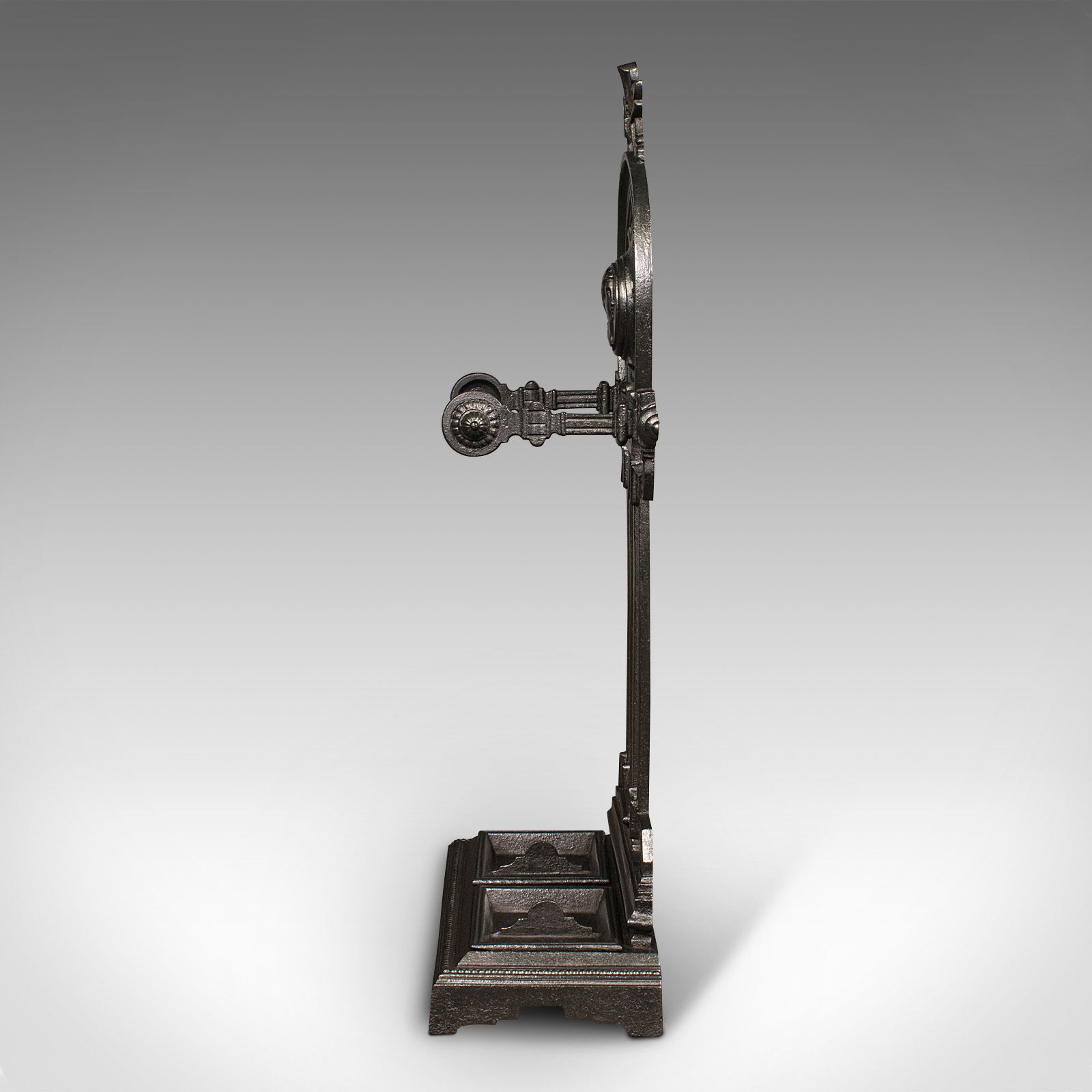Antique Ornate Stick Stand, English, Cast Iron, Hallway Umbrella Rack photo 1295.0
