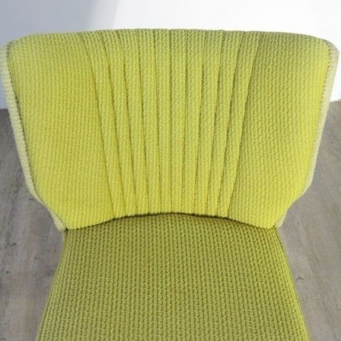 Vintage. Lemon Yellow Easychair photo vinterior