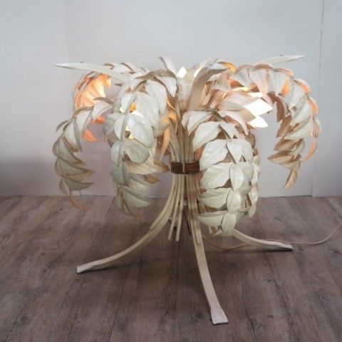 Furniture Metal Table At Hollywood Regency Stil. 1970   1975 photo