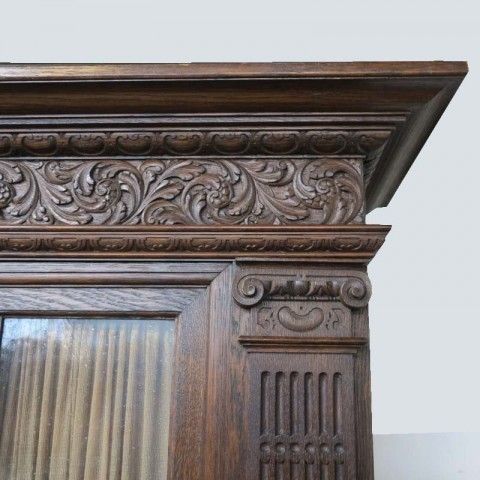 Wilhelminian Carved Bookcase, 1800s photo 1899.0