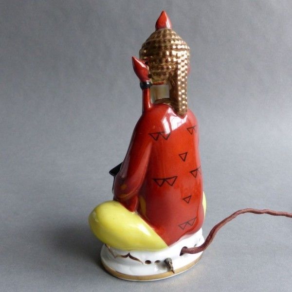Art Deco Porcelain Smoke Eater. 1930   1935 photo Home Decor