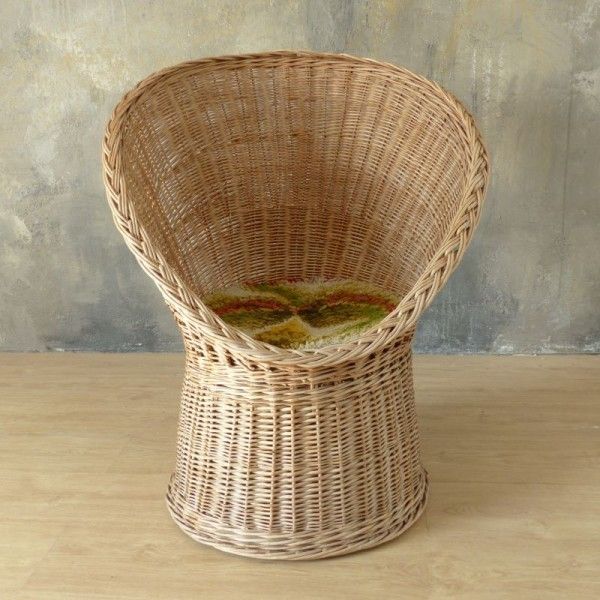 Vintage Ratan Chair. 1960   1970 photo Furniture