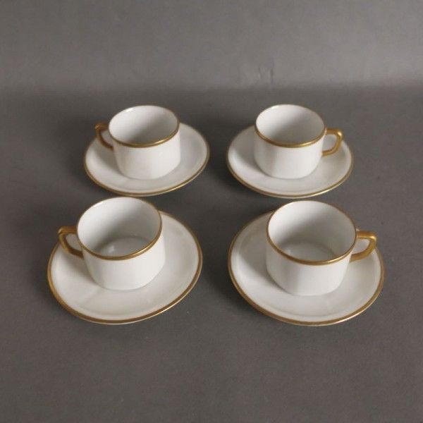 Art Nouveau Mocca   Porcelain Espresso Service For Four Persons. 1900   1920 photo for sale