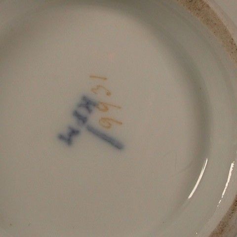photo furniture Art Nouveau Porcelain Coffee Service. Kpm Germany. 1900   1910.