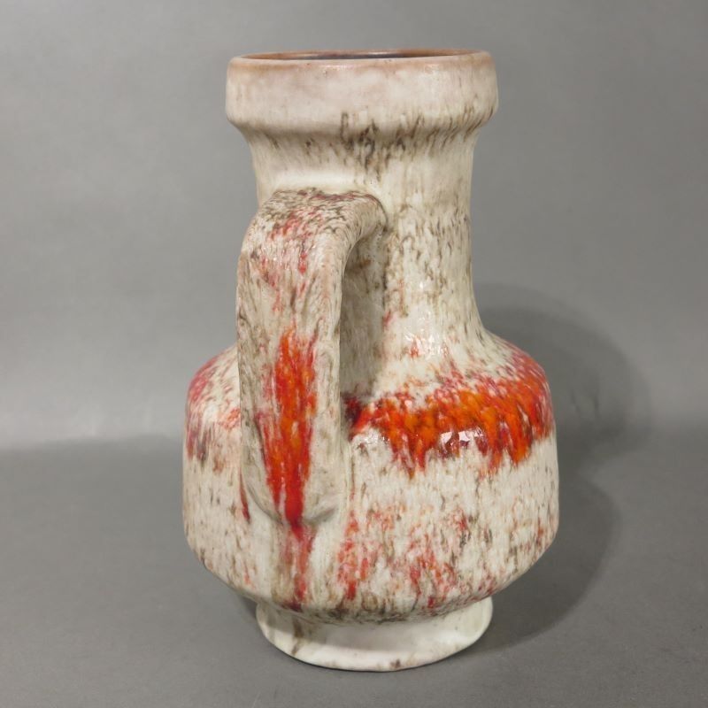 Ceramic Handle Vase From The Karlsruher Majolika By F. Glatzle. 1966 photo for sale