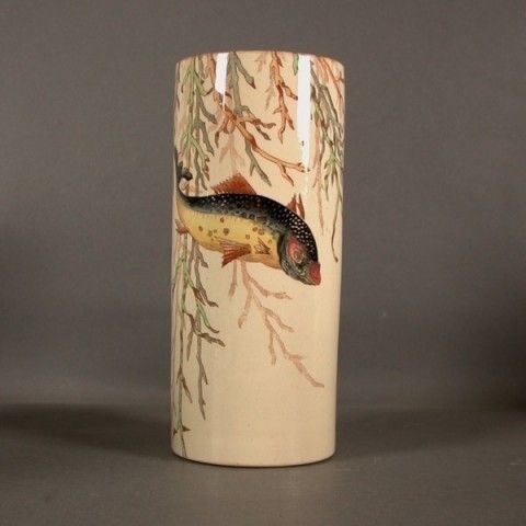 Art Nouveau. Ceramic Vase. Luneville. Keller Et Guérin. 1900   1