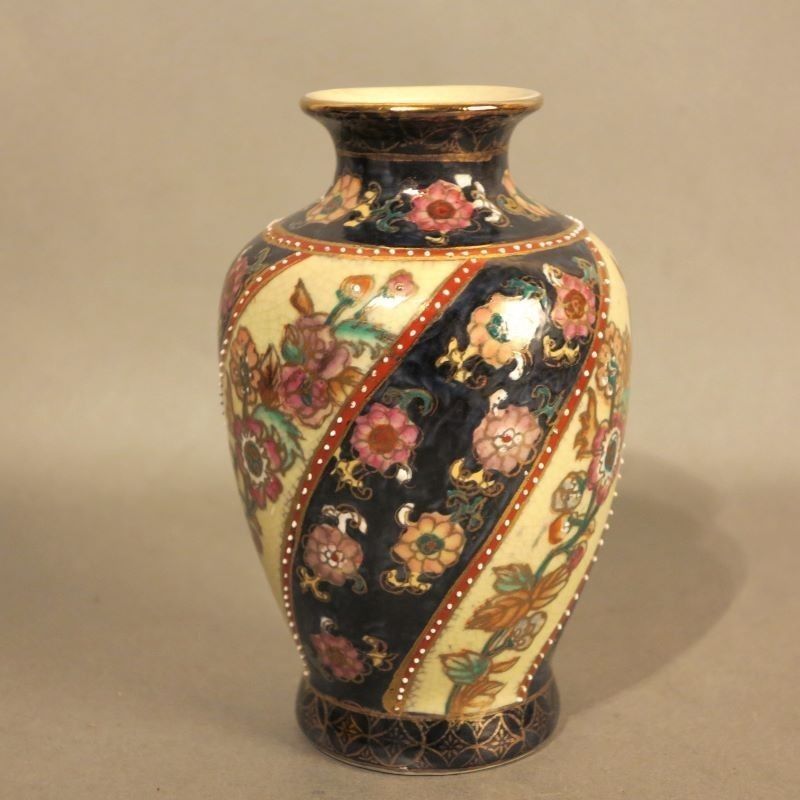 Porcelain Vase With Enamel Painting. 1900   1920 photo furniture