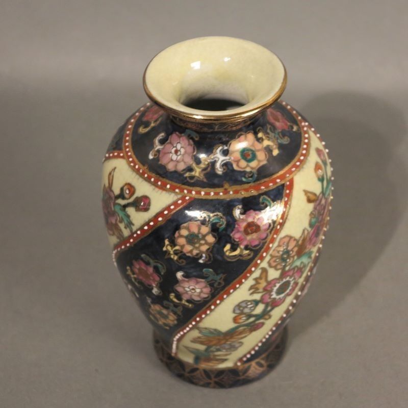 Porcelain Vase With Enamel Painting. 1900   1920 photo for sale
