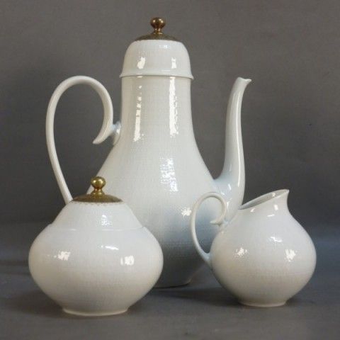 Porcelain Coffee Service For Six Persons Rosenthal Björn Wiinblad photo furniture