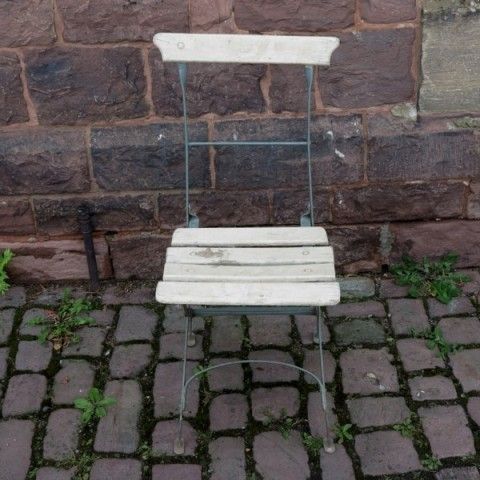 Vintage Garden Chair Germany 1950   1955. photo for sale