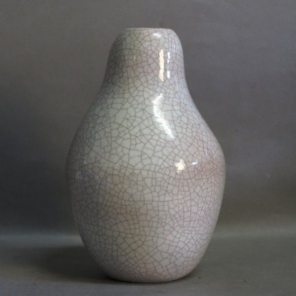 Karlsruher Majolika Ceramic Vase. 1956   1962 photo for sale