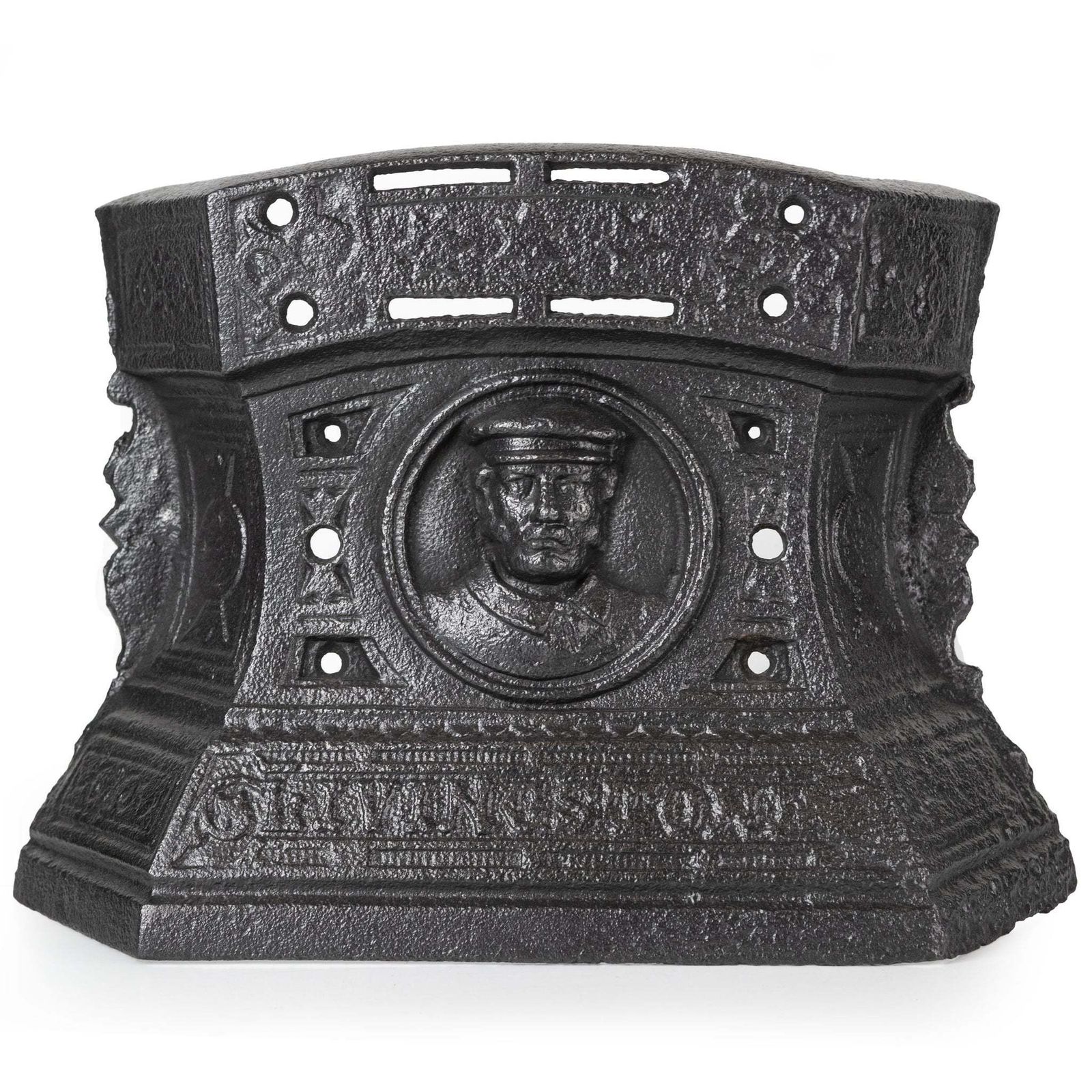 Antique Cast Iron Fireplace Tidy Livingstone | Betty | Ashpan Cover