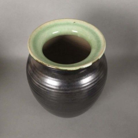 Ceramc Vase From Martha Katzer For Majolika Karlsruhe 1939 photo vinterior