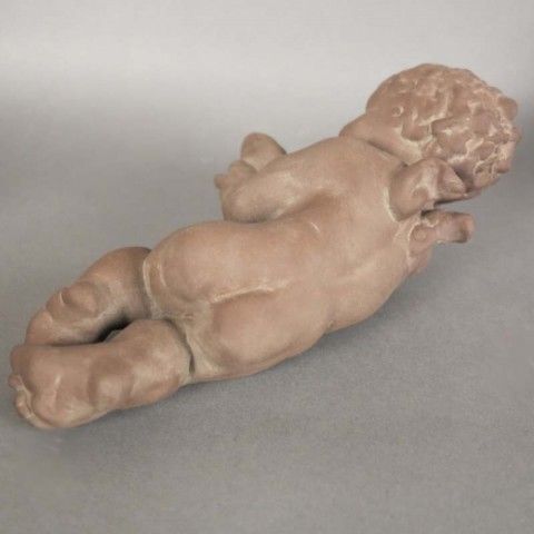 Ceramic Angel For The Wall From The Karlsruher Majolika. 1950   1960 photo for sale