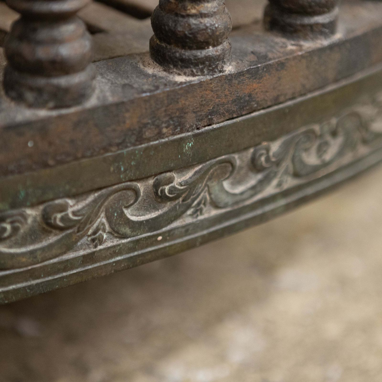Antique Early 19th Century Wrought Iron Basket photo 3500.0