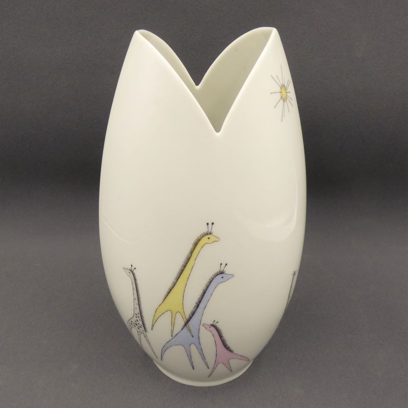 Rosenthal Porcelain Vase By Beate Kuhn. 1950   1959