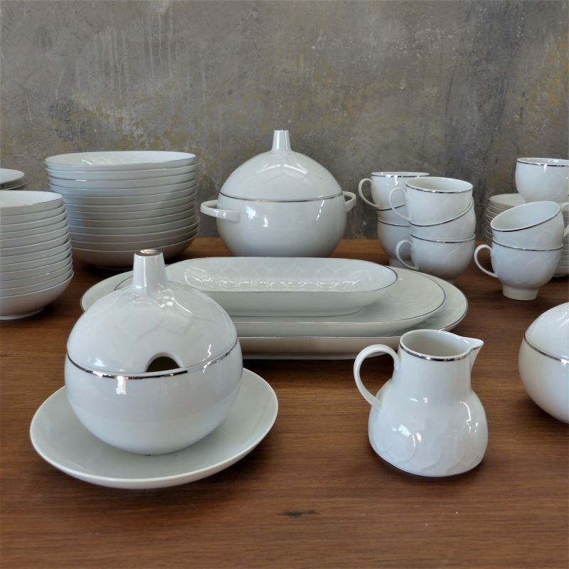 Rosenthal Porcelain Coffee Service For 12 Persons By Bjørn Wiinblad photo for sale