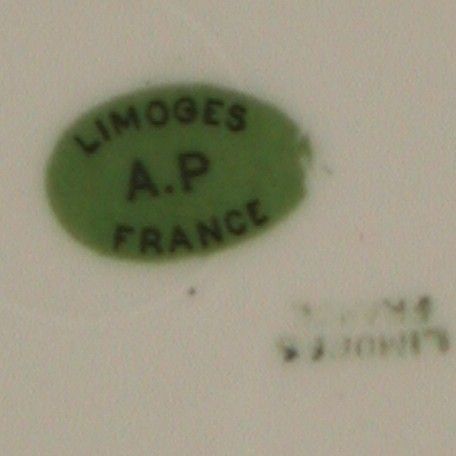 Twelve Porcelain Plates. Limoges. France. Art Nouveau. 1900. photo Home Decor