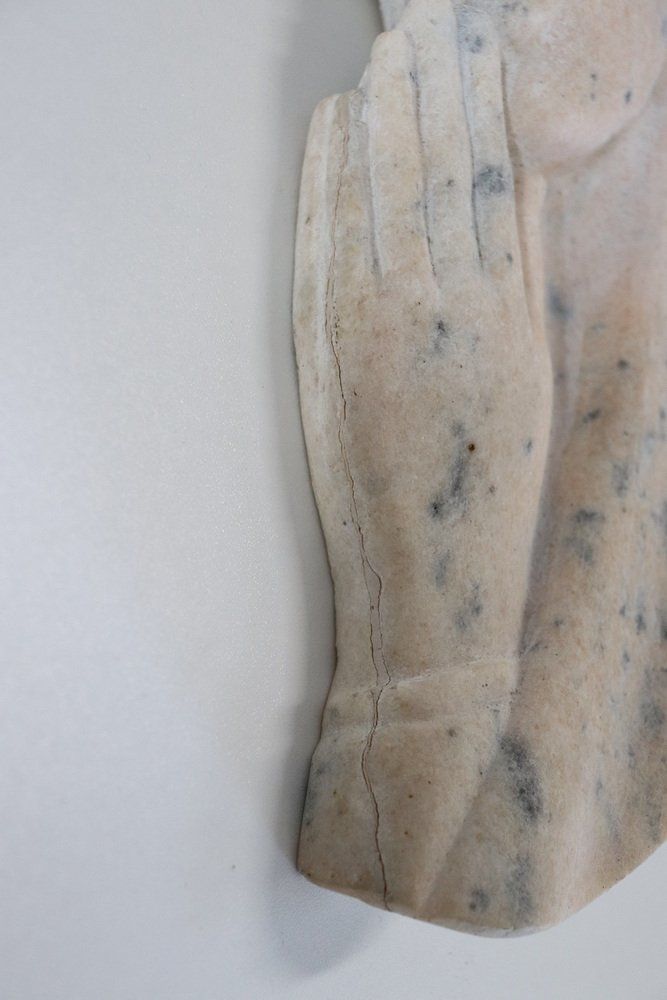 Art Deco Portugese Sculpture In Pink Marble, 1920s photo 2121.64