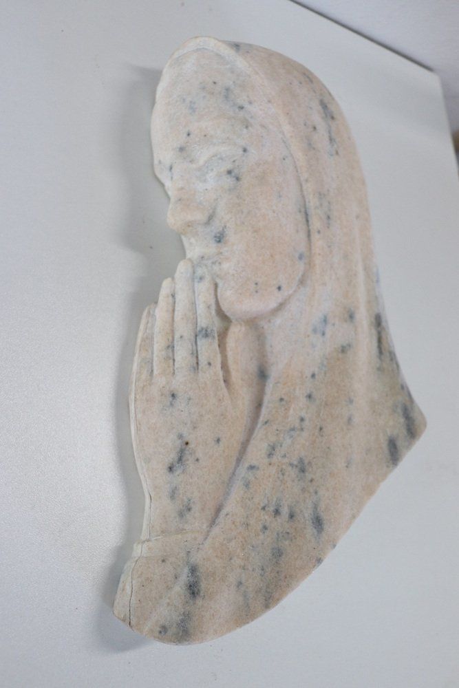 Art Deco Portugese Sculpture In Pink Marble, 1920s photo buy