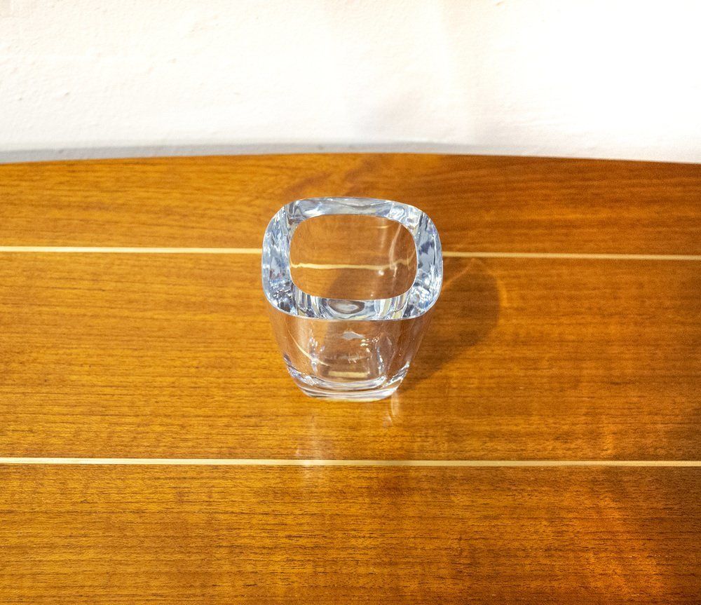 Glazen Vazen Van Asta Strömberg Voor Strömbergshyttan, Ca. Jaren 1960, Set Van 2 photo Woonaccessoires