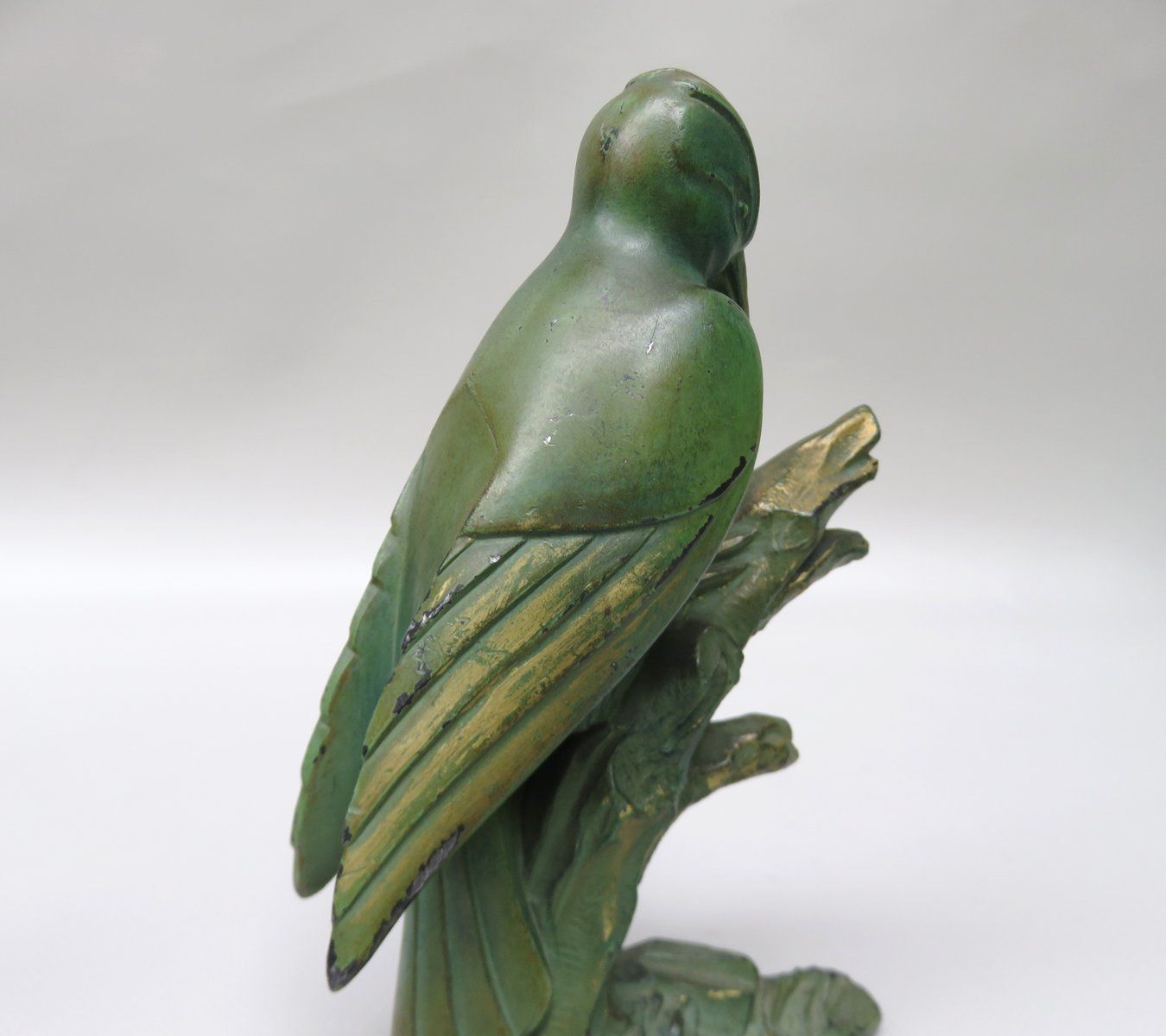 1127.1 Art Deco Woodpecker Bookrests France Set Of 2 photo