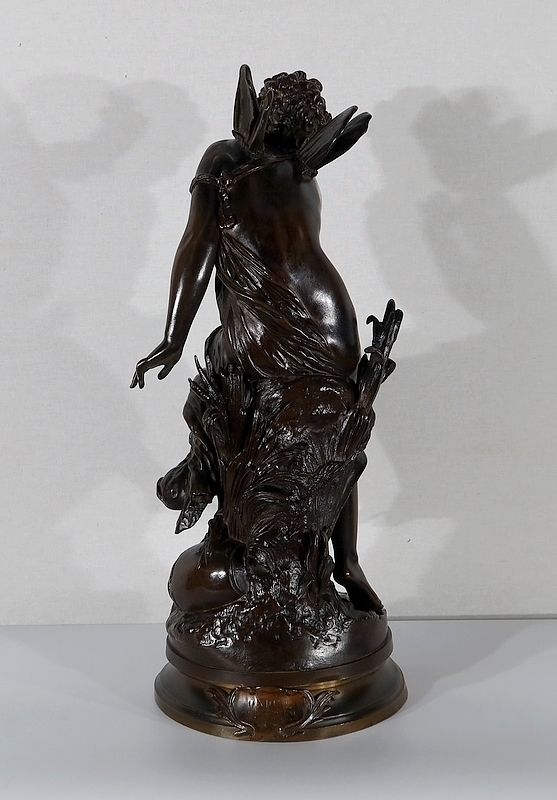 Important Bronze “Ondine” By M. Moreau – Mid 19th Century photo 5840.1