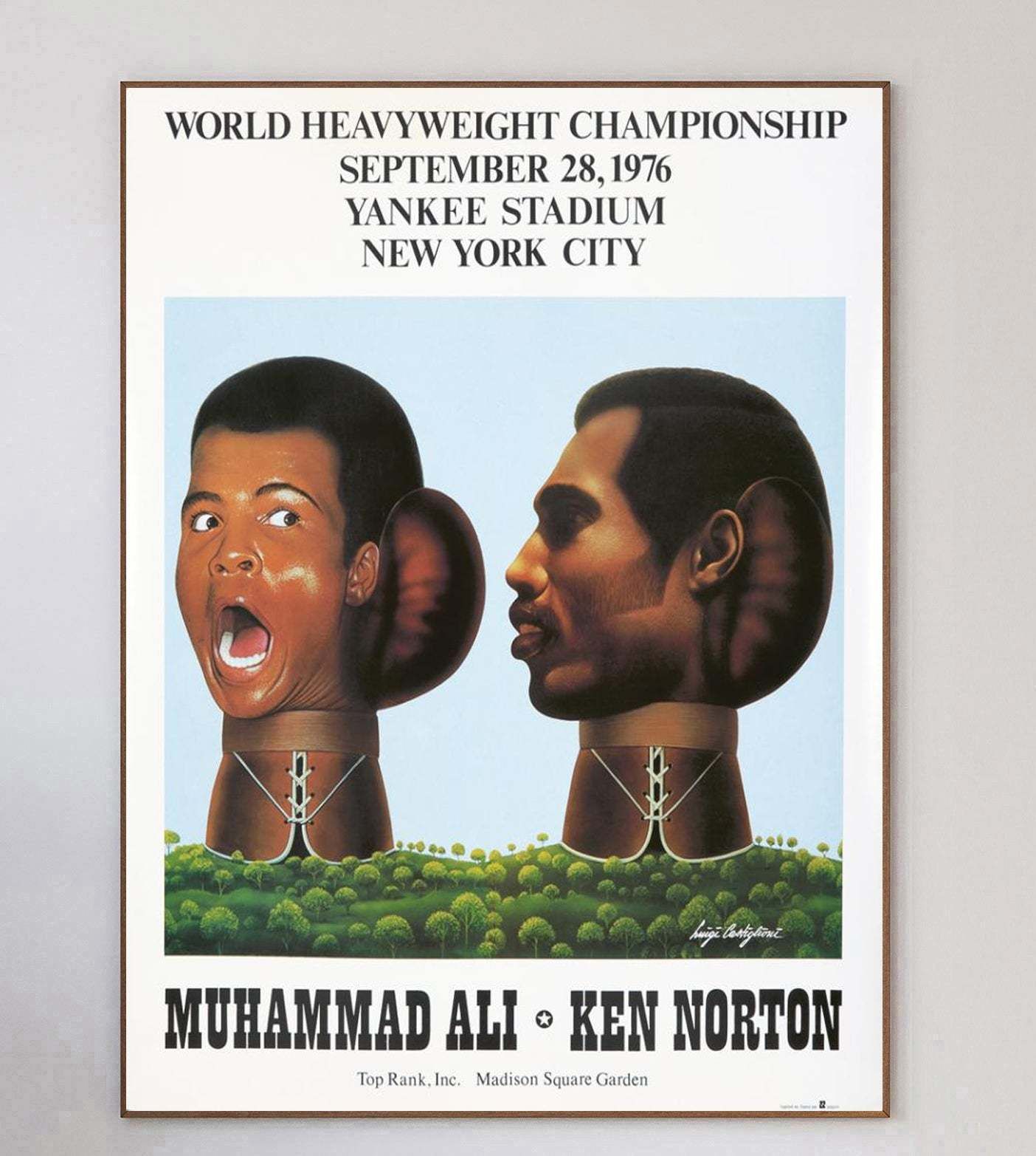Muhammad Ali Vs Ken Norton, 1970s, Original Vintage Poster photo buy