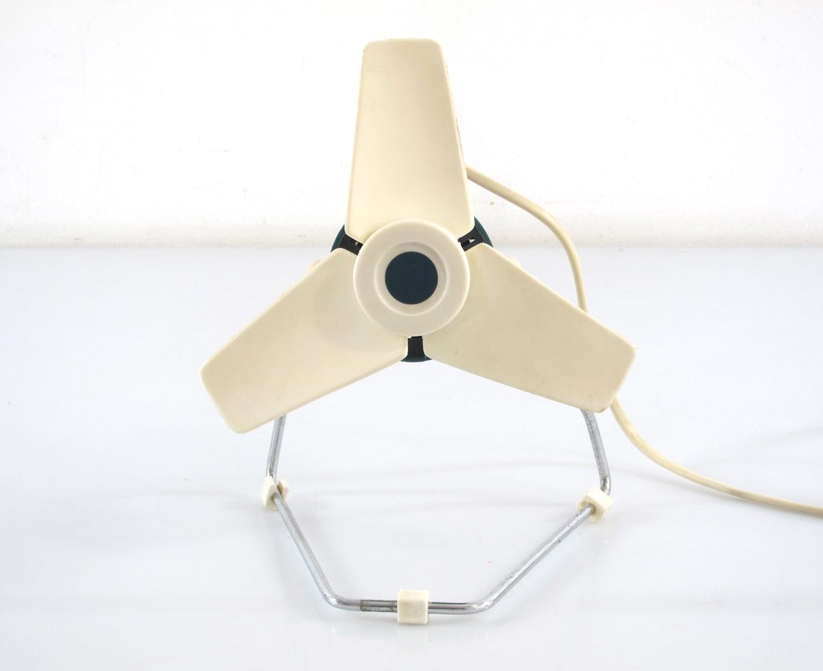 Vintage Blue Sixties Table Ventilator photo 138.0