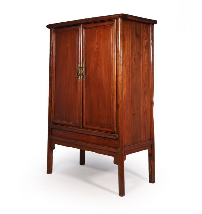 18th Century Chinese Hardwood Tapered Cabinet photo for sale