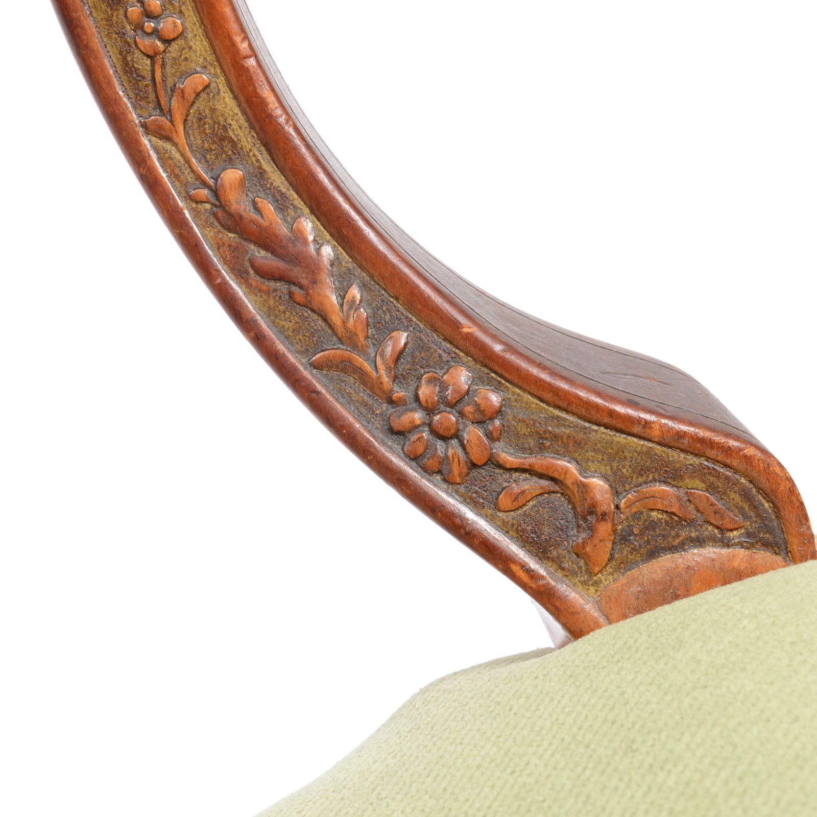 Late 19th Century Walnut Japanese Style Chair photo vinterior