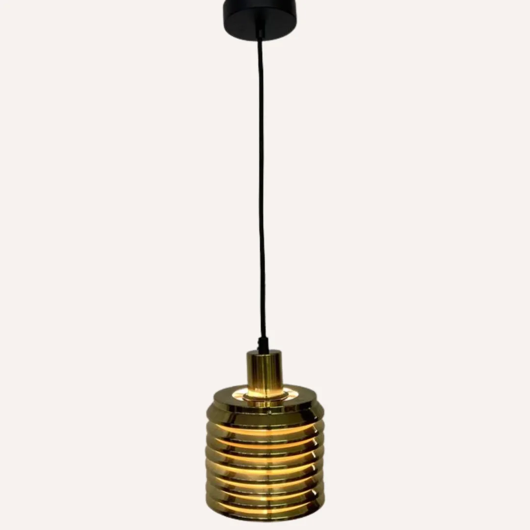 Hans Agne Jakobsson For Markaryd T 642 Modernist Hanging Lamp, 60s photo vinterior