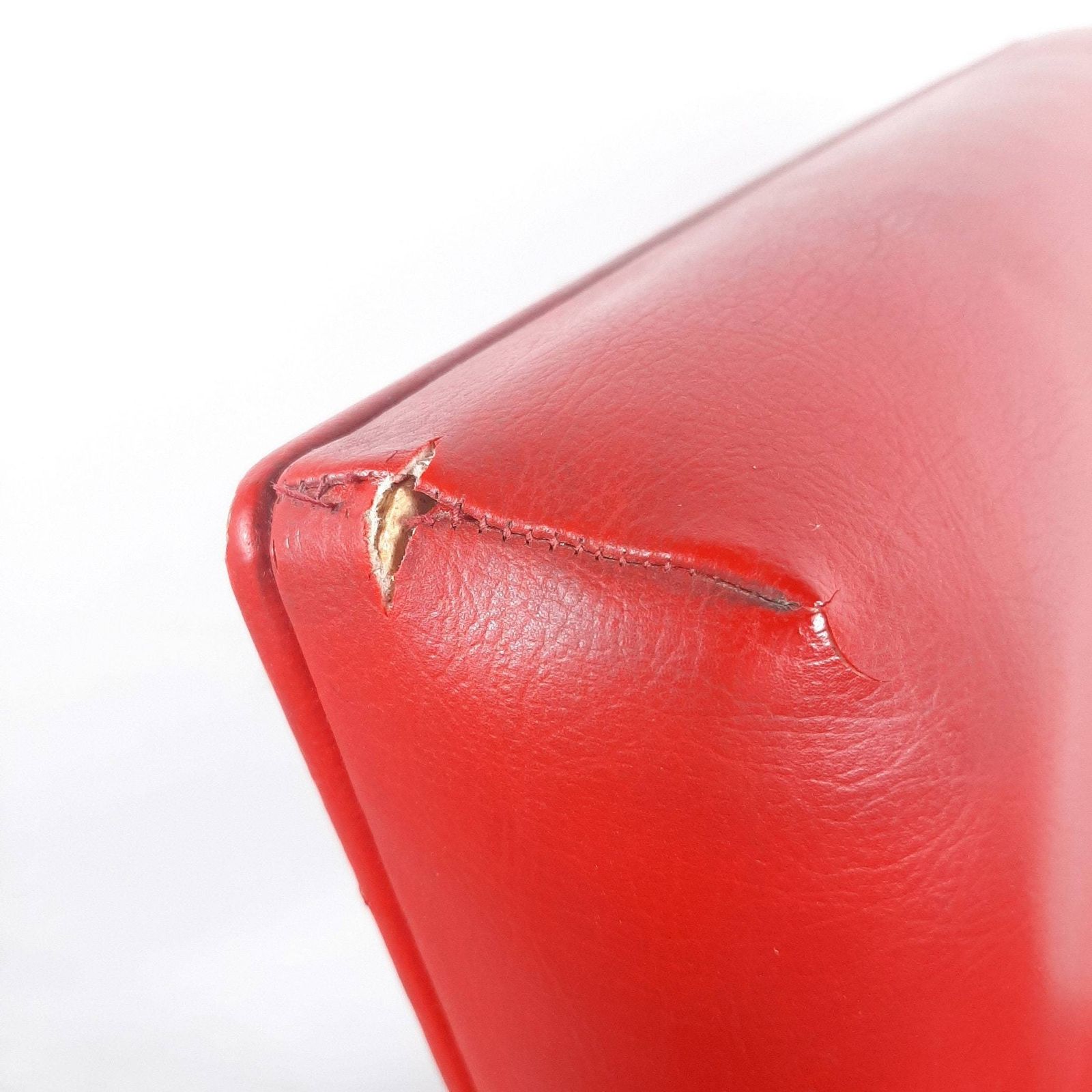 photo for sale Retro Dining Chair Mobili Polli Italy 1969 Mid Century Office Chair Red Desk Chair