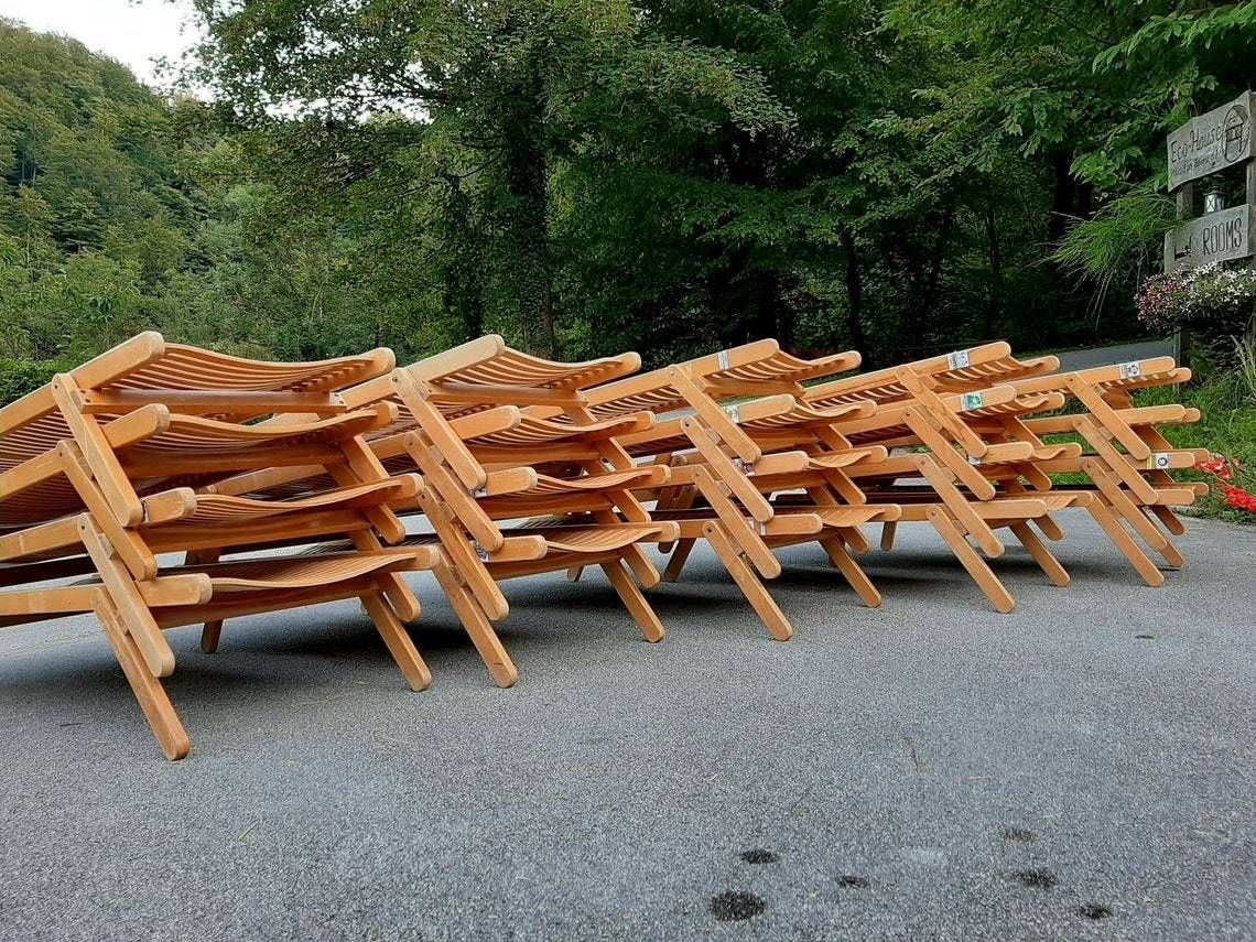 1 Of 19 Retro Wood Small Daybed Rex Yugoslavia 1976 Design Niko Kralj Scandinavian Style Designer Kids Beds From Rex Kralj photo for sale
