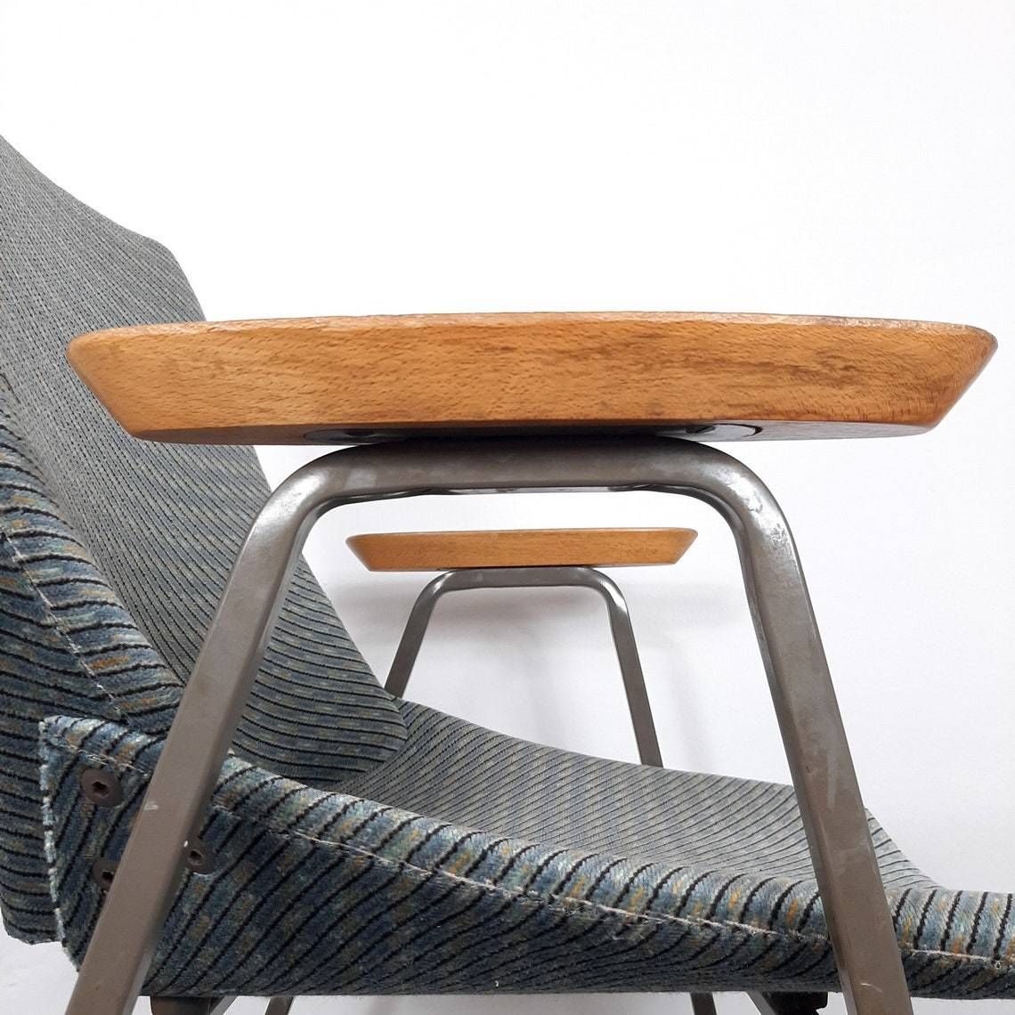 1 Of 4 Mid Century Original Vintage Chair Lupina From Niko Kralj For Stol Kamnik 1970s Retro Lounge Chair Office Chair photo vintage