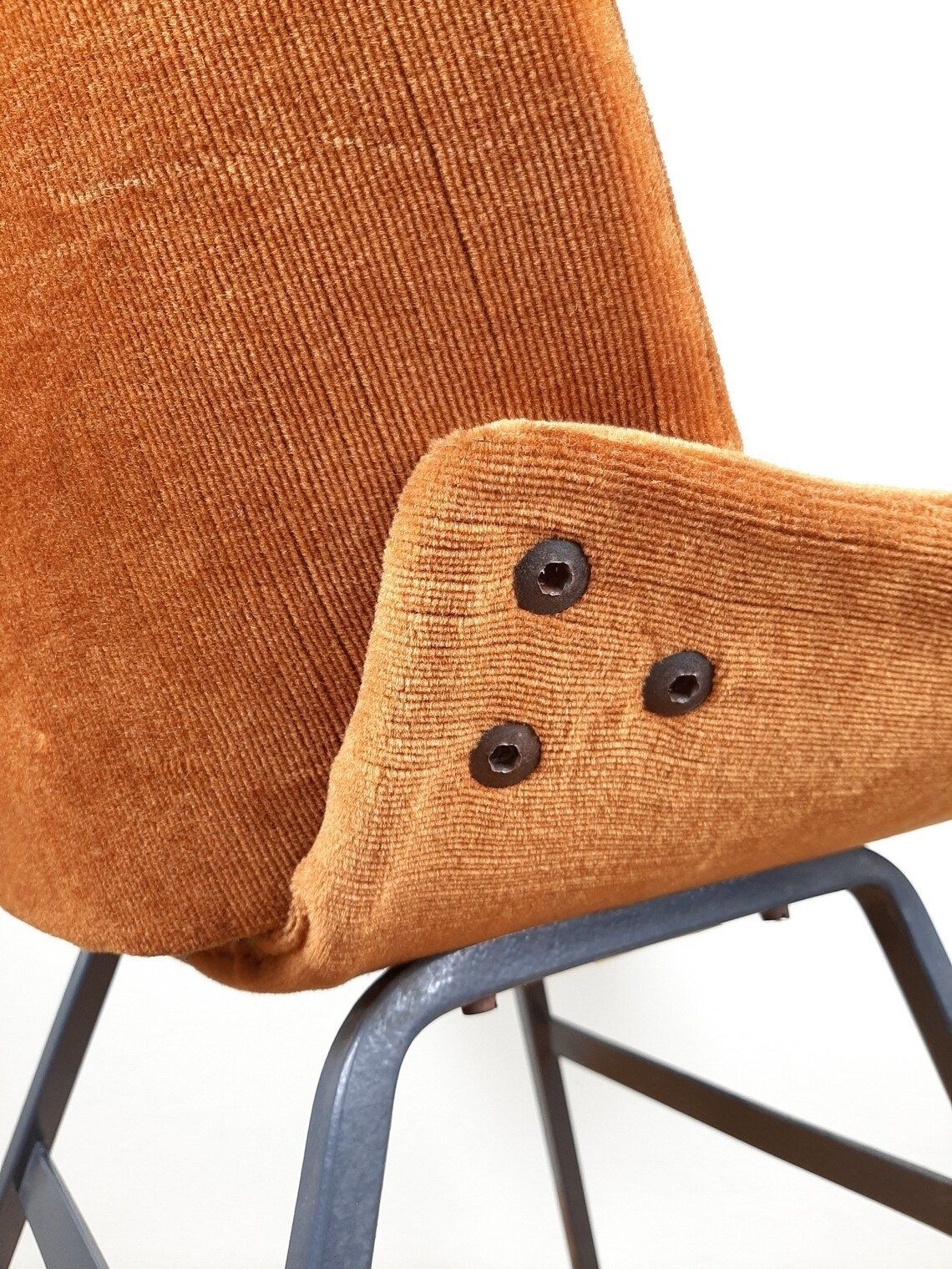 Mid Century Original Vintage Chair Lupina From Niko Kralj For Stol Kamnik 1960s Retro Lounge Chair Office Chair Ginger photo 209.0