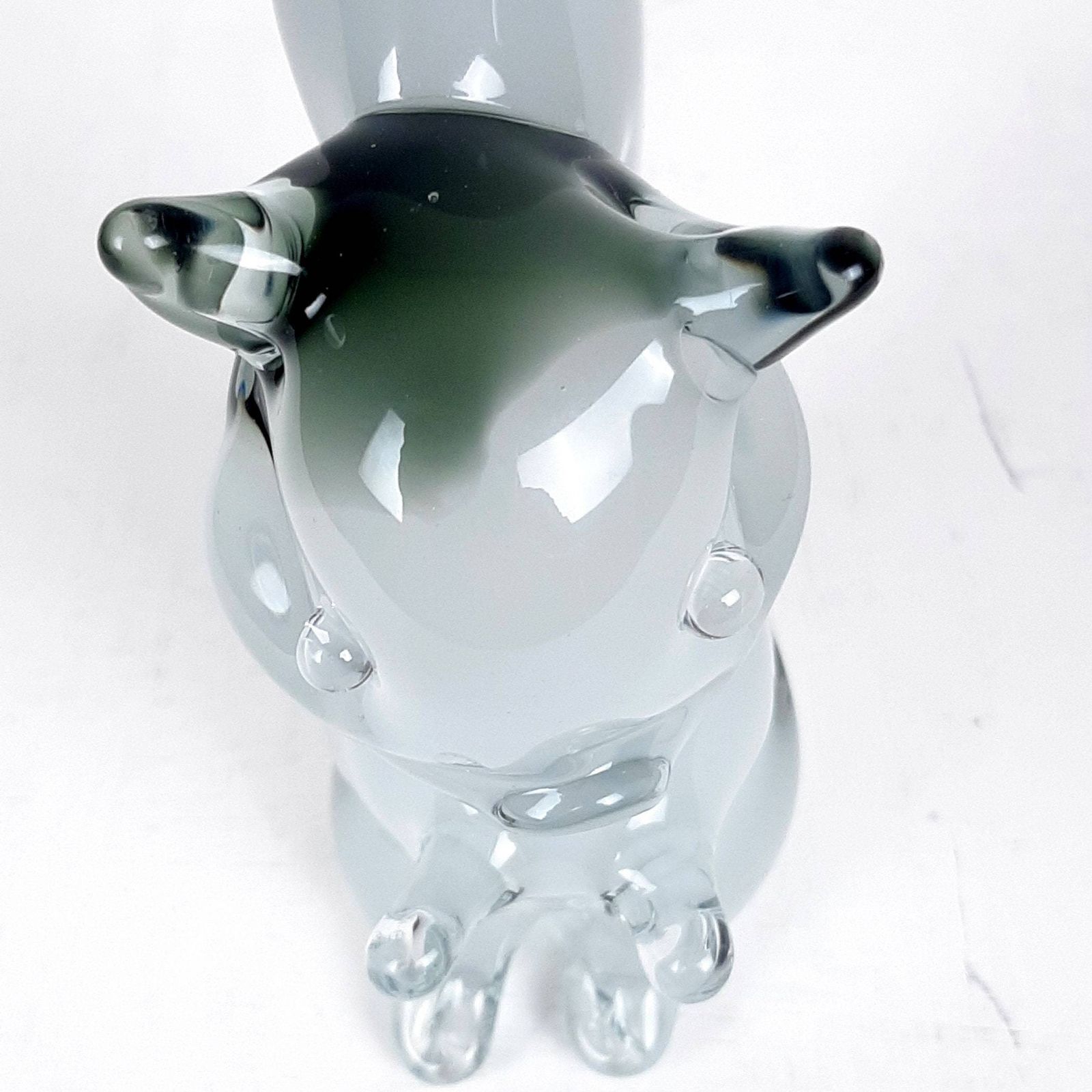 photo furniture Murano Smokey Glass Sculpture Squirrel V. Nasson Italy 1970s Magic Art Glass Sculpture