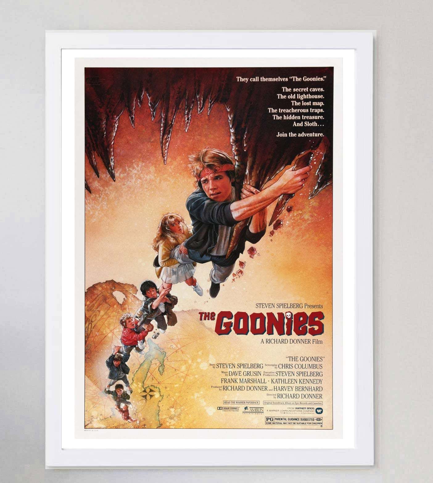 The Goonies Original Vintage Poster photo for sale