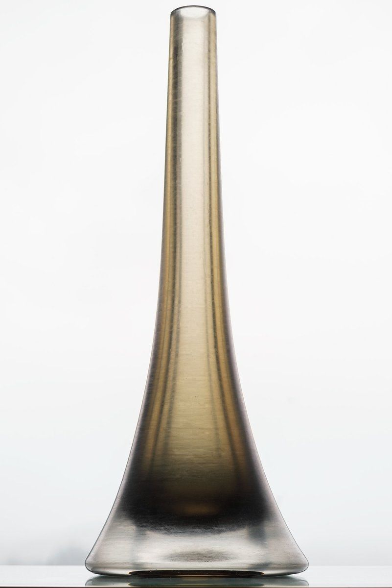 Murano Glass "Inciso" Sommerso Vase By Paolo Venini For Venini Italy photo furniture