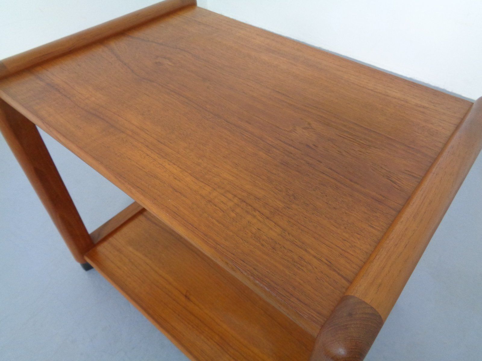 Mid Century Teak Trolley By Aksel Kjersgaard For Odder Møbler, 1960s photo vintage
