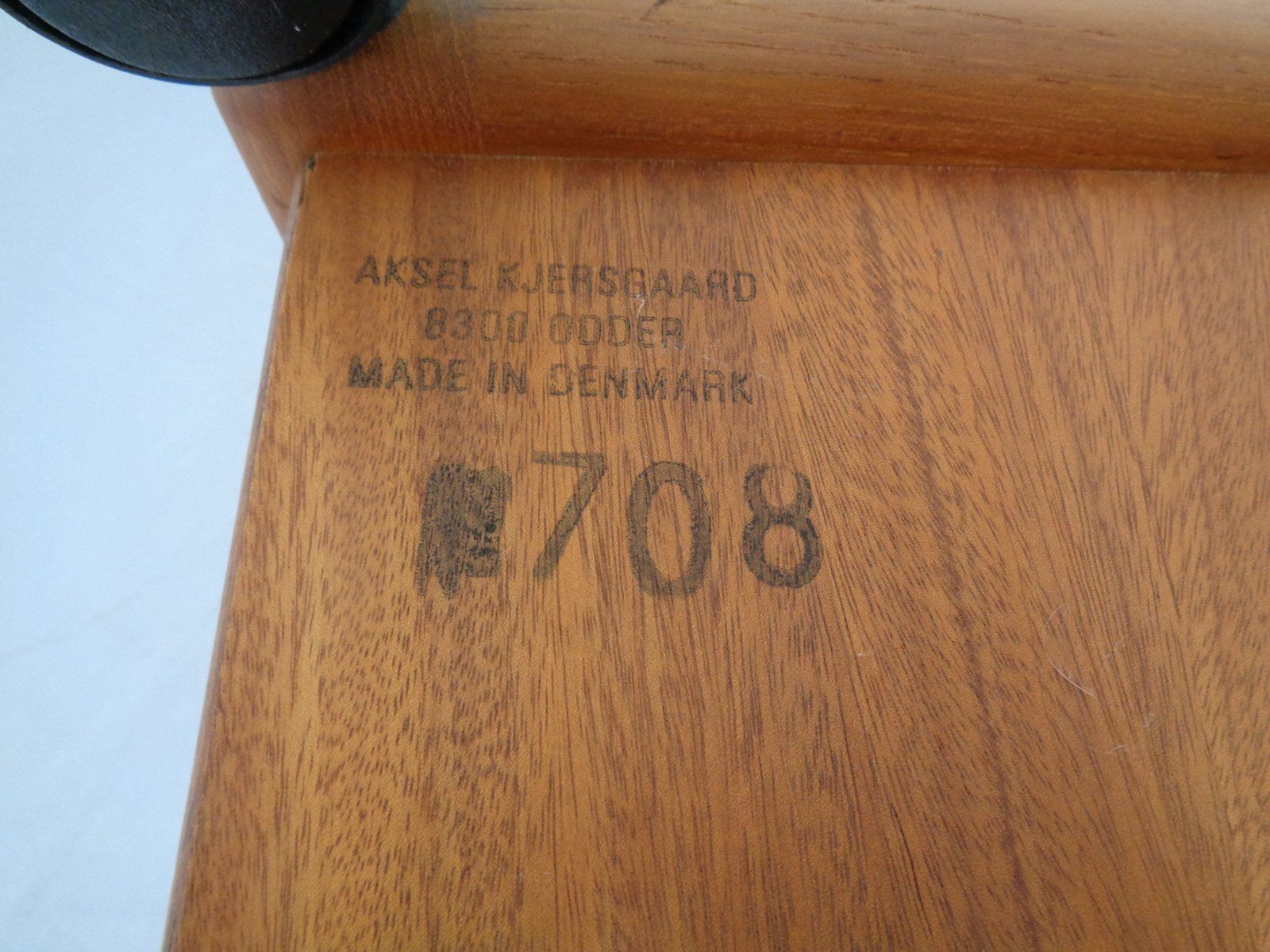 photo furniture Mid Century Teak Trolley By Aksel Kjersgaard For Odder Møbler, 1960s