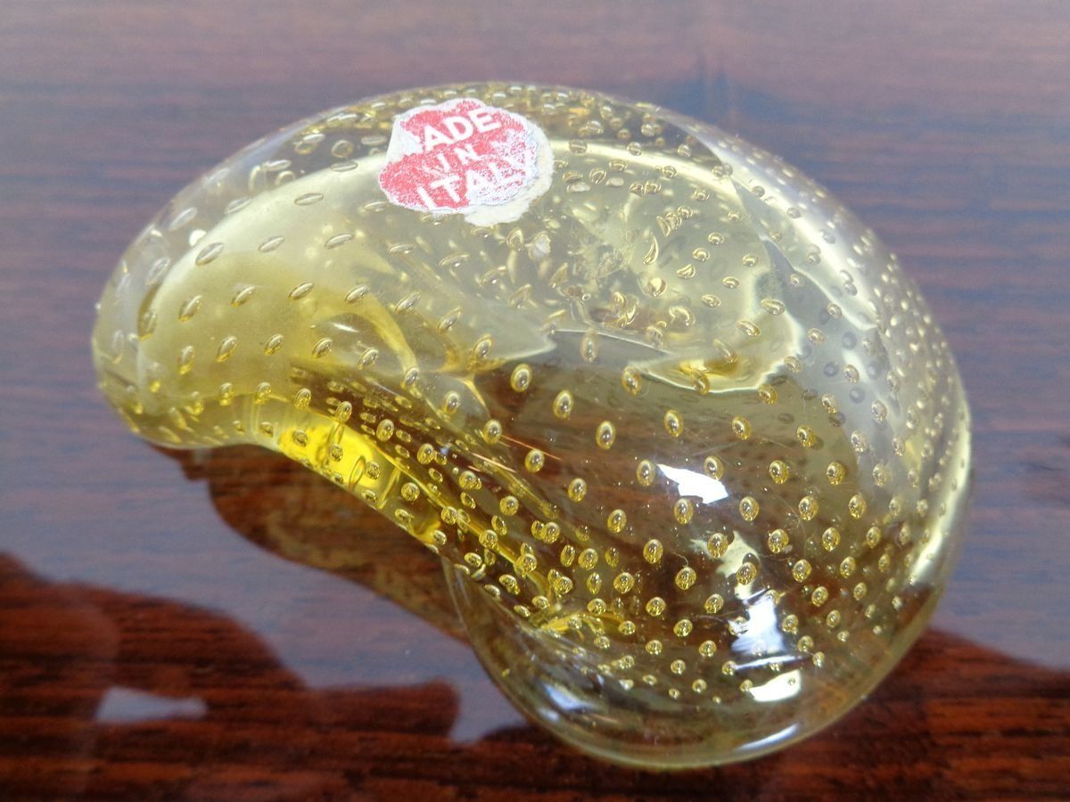 168.0 Italian Murano Glass Shell By Archimede Seguso For Murano, 1960s photo