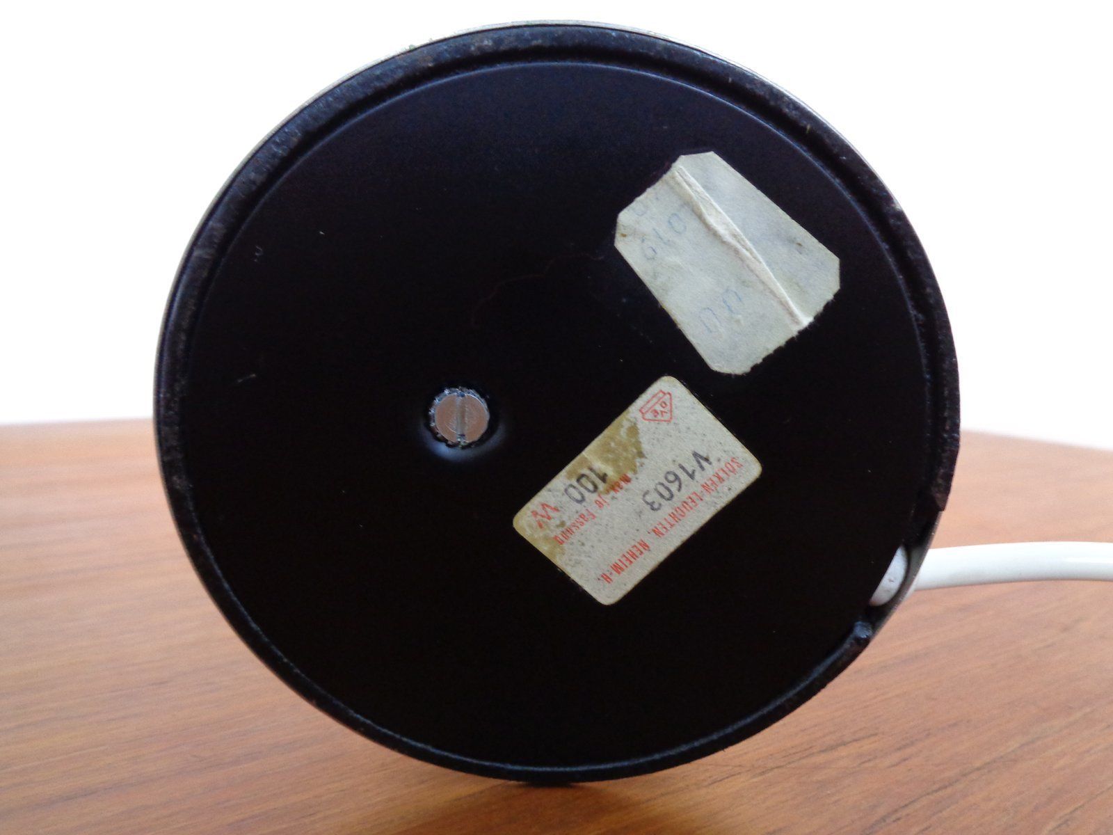 photo vinterior Table Lamp From Sölken Leuchten, 1960s