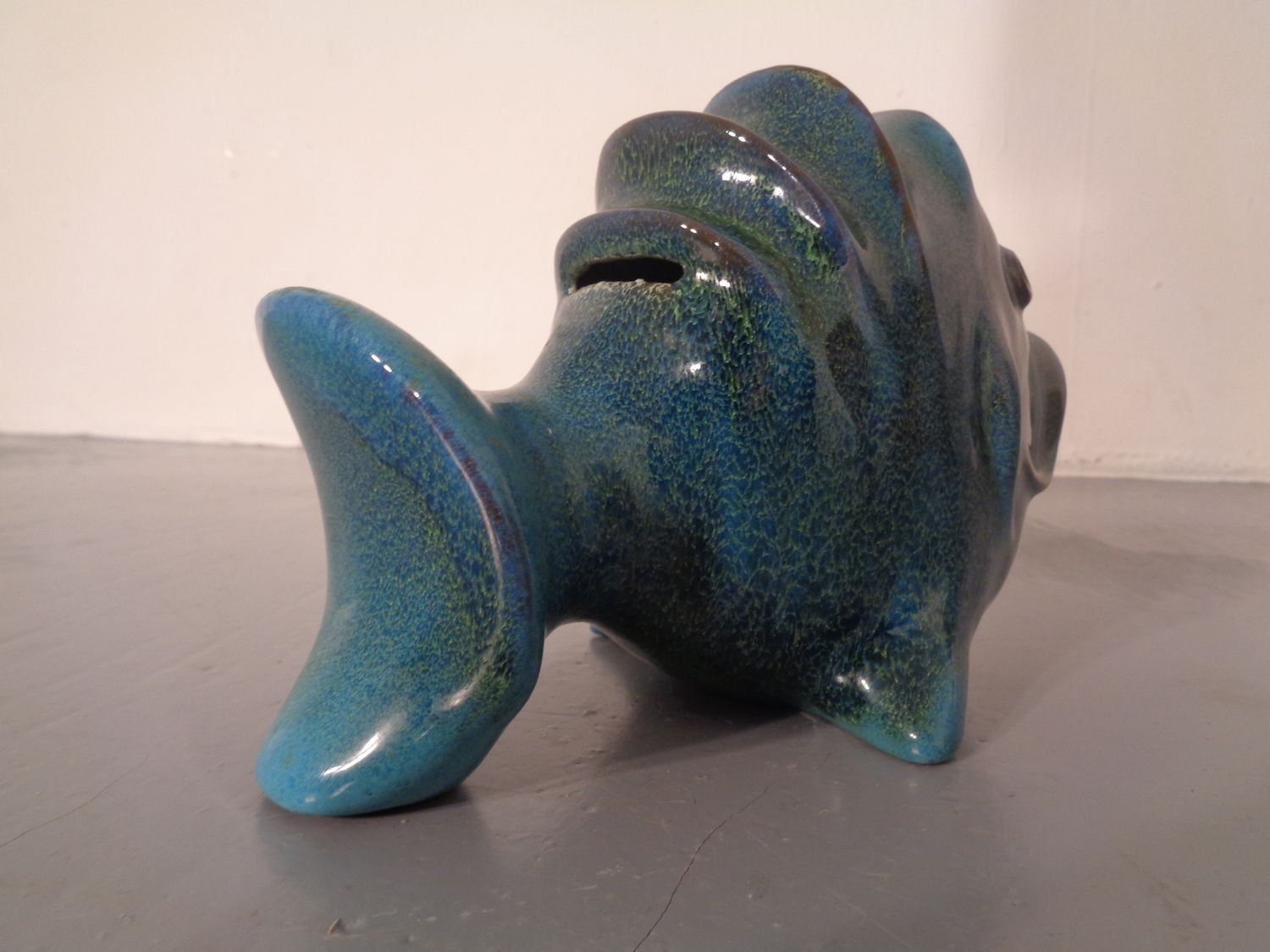 photo buy Ceramic Fish Money Box, 1970s, Vintage